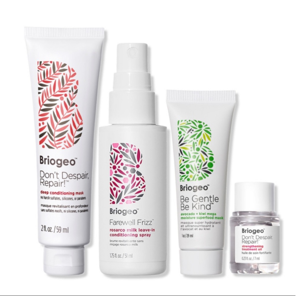 BRIOGEO 4p Mask Condition Spray Mask Treatment Oil $33 Black Owned CLEAN BEAUTY